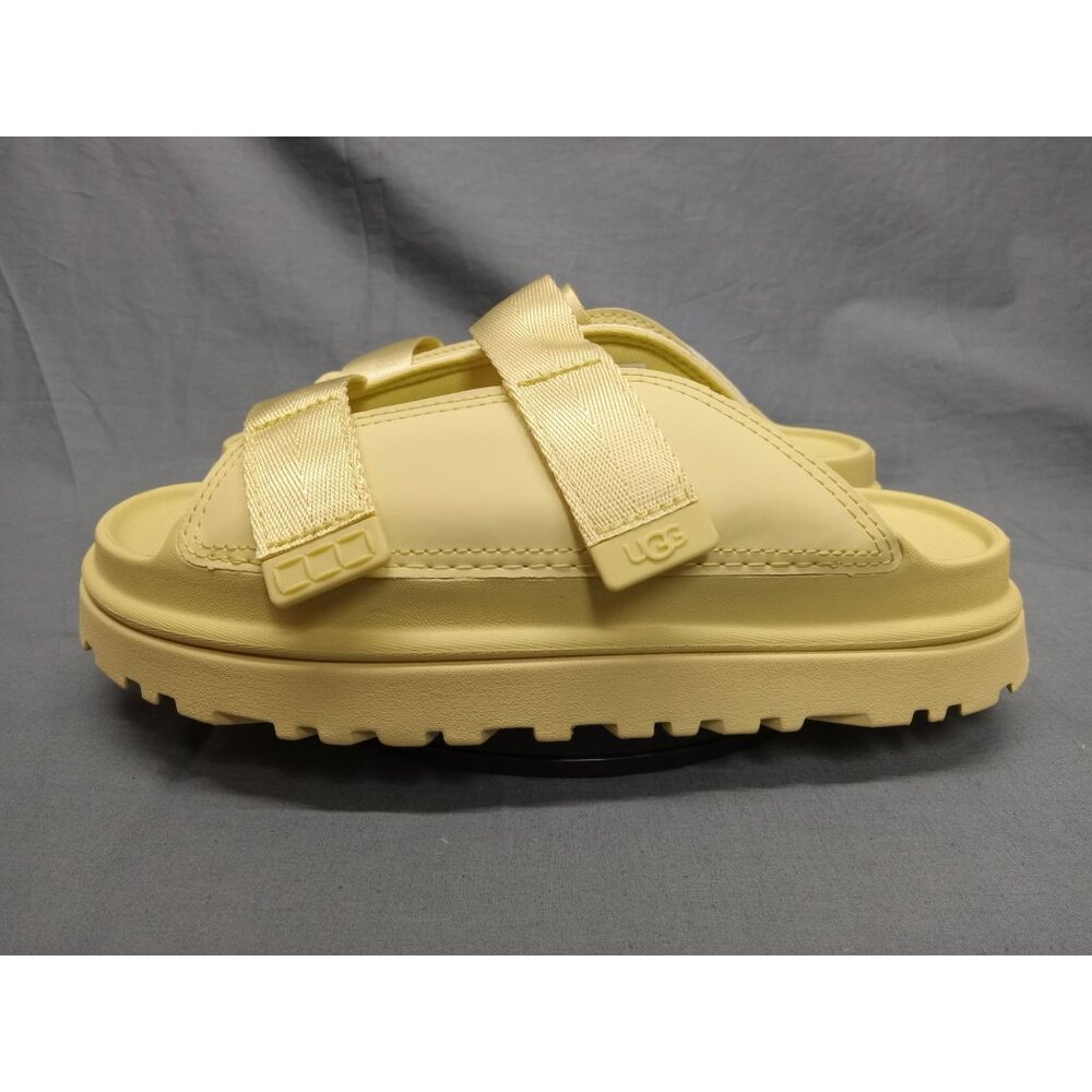 UGG Girls K Goldenglow Slide Slip-on Glow Yellow Size 5 NEW IN BOX! - Picture 4 of 13